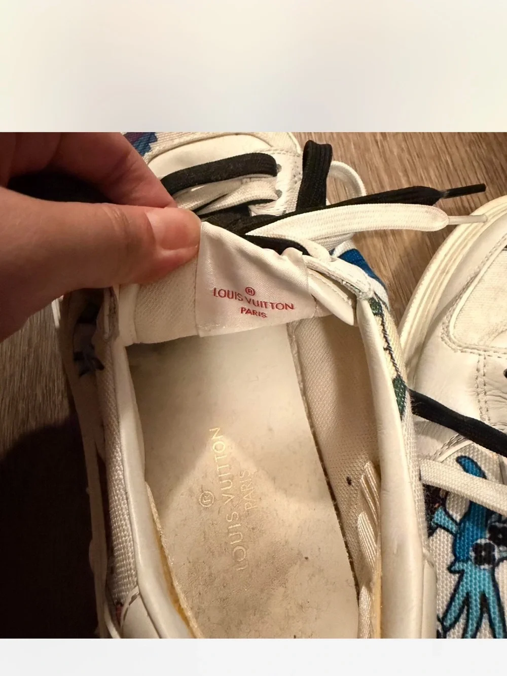 Louis Vuitton playful sneakers